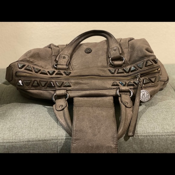 Grey Guess by Marciano Soft Leather Handbag - Picture 3 of 9